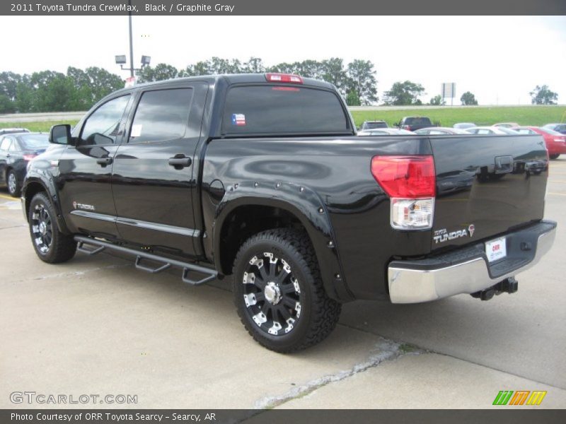 Black / Graphite Gray 2011 Toyota Tundra CrewMax