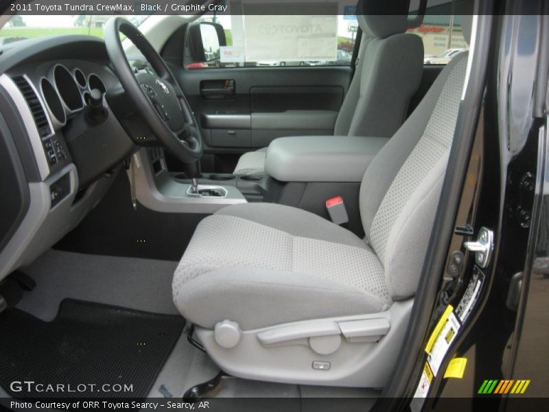  2011 Tundra CrewMax Graphite Gray Interior