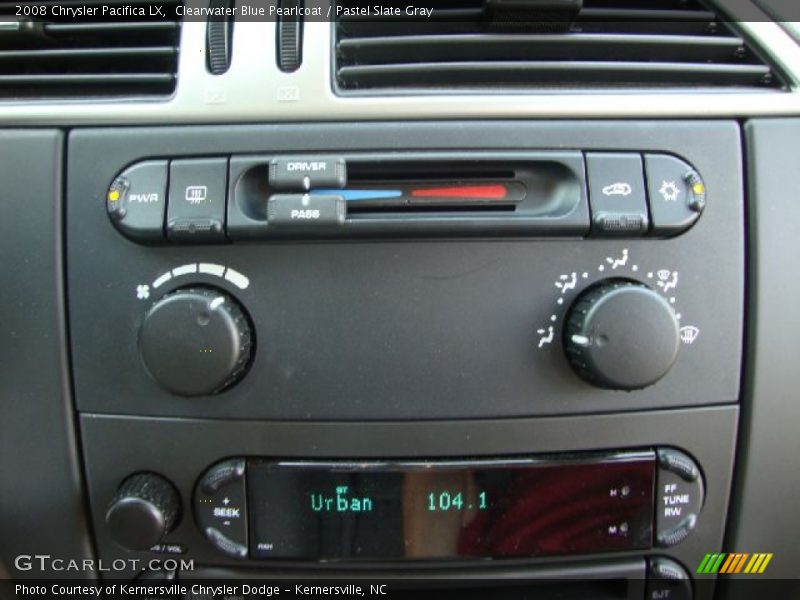 Clearwater Blue Pearlcoat / Pastel Slate Gray 2008 Chrysler Pacifica LX