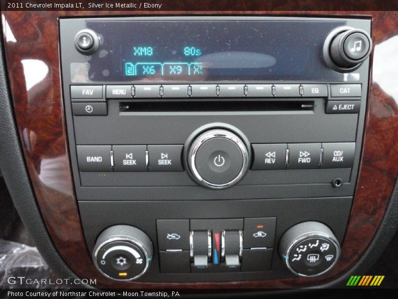 Silver Ice Metallic / Ebony 2011 Chevrolet Impala LT
