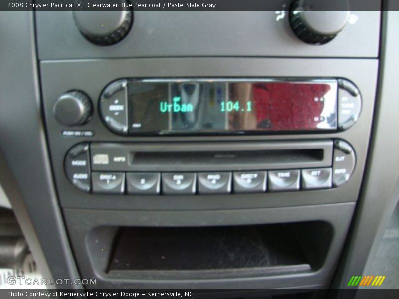 Clearwater Blue Pearlcoat / Pastel Slate Gray 2008 Chrysler Pacifica LX