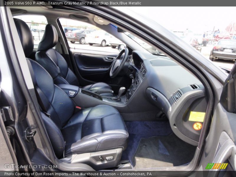  2005 S60 R AWD R Nordkap Black/Blue Metallic Interior