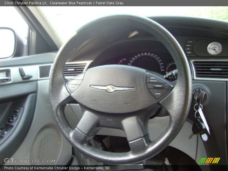 Clearwater Blue Pearlcoat / Pastel Slate Gray 2008 Chrysler Pacifica LX