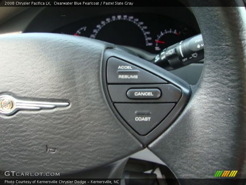 Clearwater Blue Pearlcoat / Pastel Slate Gray 2008 Chrysler Pacifica LX