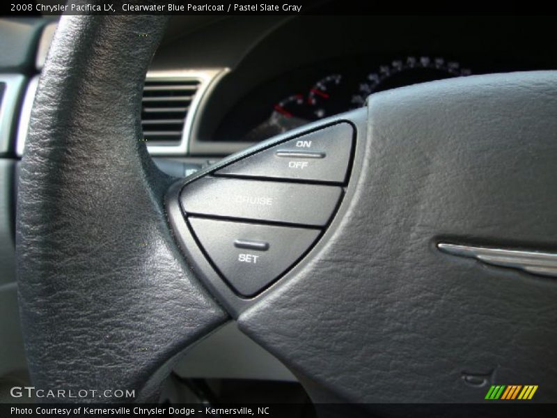 Clearwater Blue Pearlcoat / Pastel Slate Gray 2008 Chrysler Pacifica LX