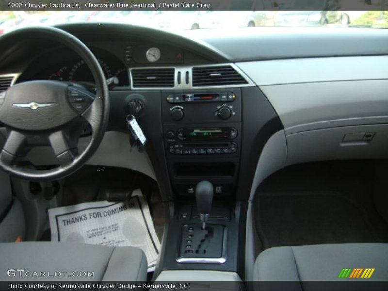 Clearwater Blue Pearlcoat / Pastel Slate Gray 2008 Chrysler Pacifica LX