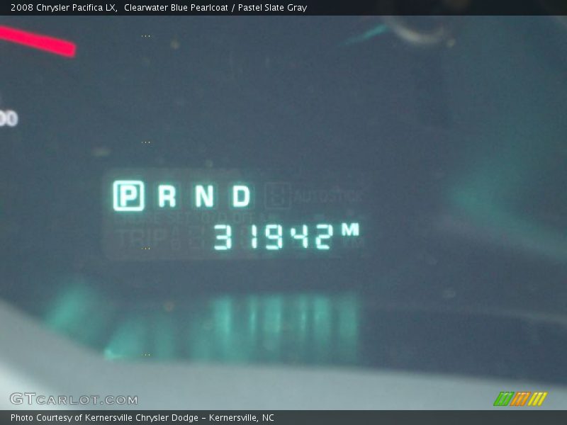 Clearwater Blue Pearlcoat / Pastel Slate Gray 2008 Chrysler Pacifica LX