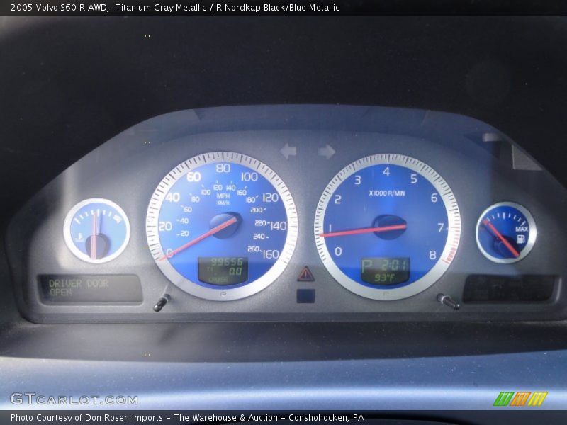  2005 S60 R AWD R AWD Gauges