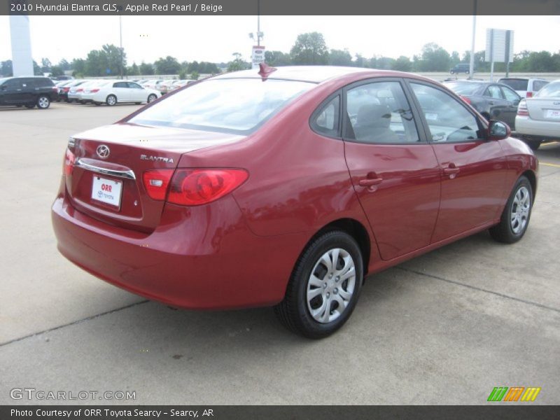 Apple Red Pearl / Beige 2010 Hyundai Elantra GLS