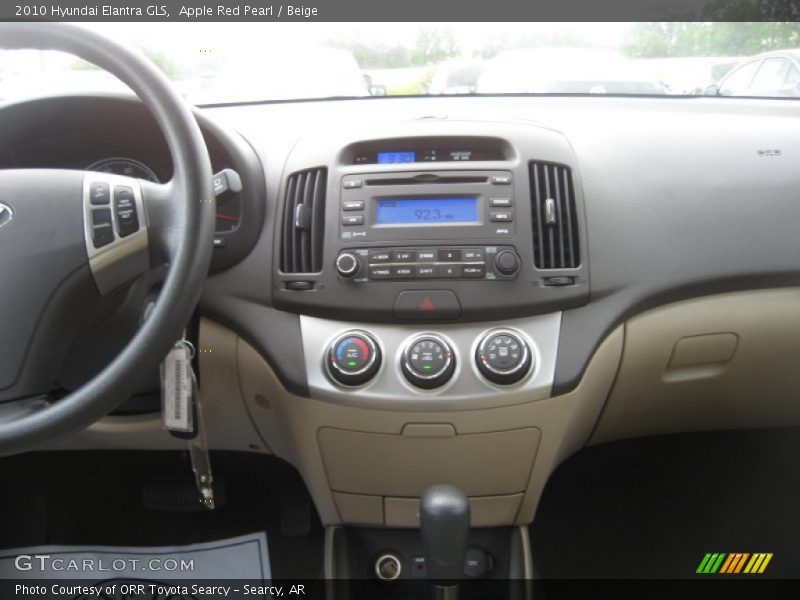 Apple Red Pearl / Beige 2010 Hyundai Elantra GLS