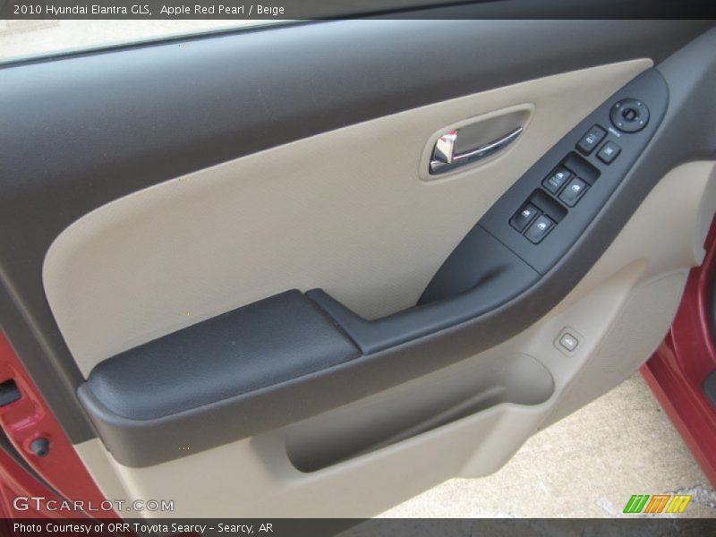 Apple Red Pearl / Beige 2010 Hyundai Elantra GLS