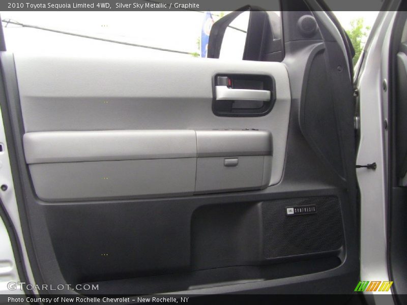 Silver Sky Metallic / Graphite 2010 Toyota Sequoia Limited 4WD
