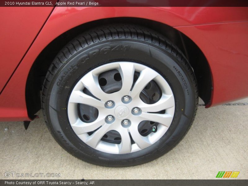 Apple Red Pearl / Beige 2010 Hyundai Elantra GLS