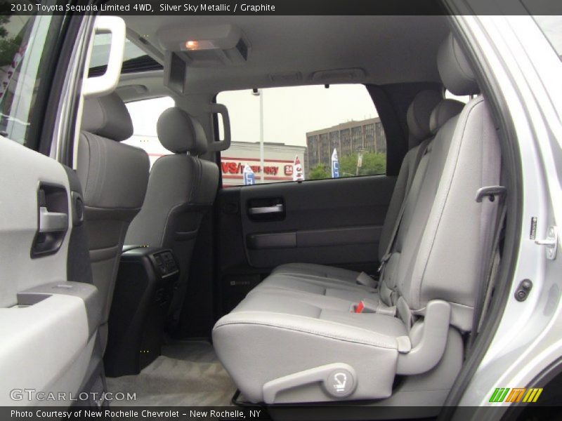 Silver Sky Metallic / Graphite 2010 Toyota Sequoia Limited 4WD