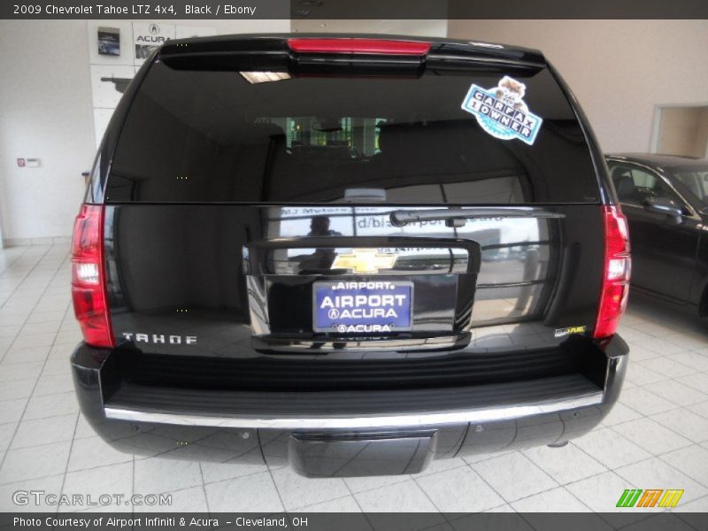 Black / Ebony 2009 Chevrolet Tahoe LTZ 4x4