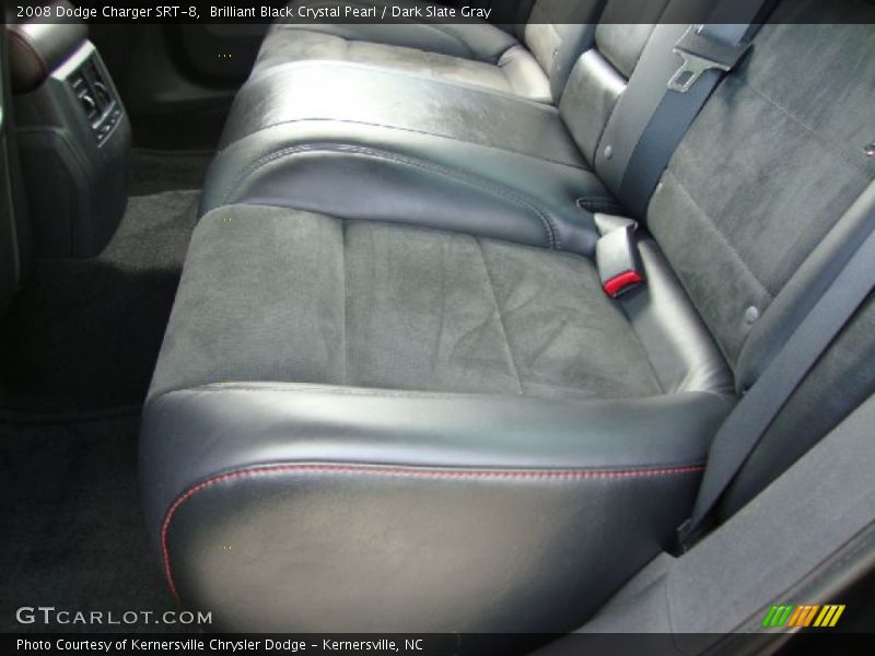 Brilliant Black Crystal Pearl / Dark Slate Gray 2008 Dodge Charger SRT-8