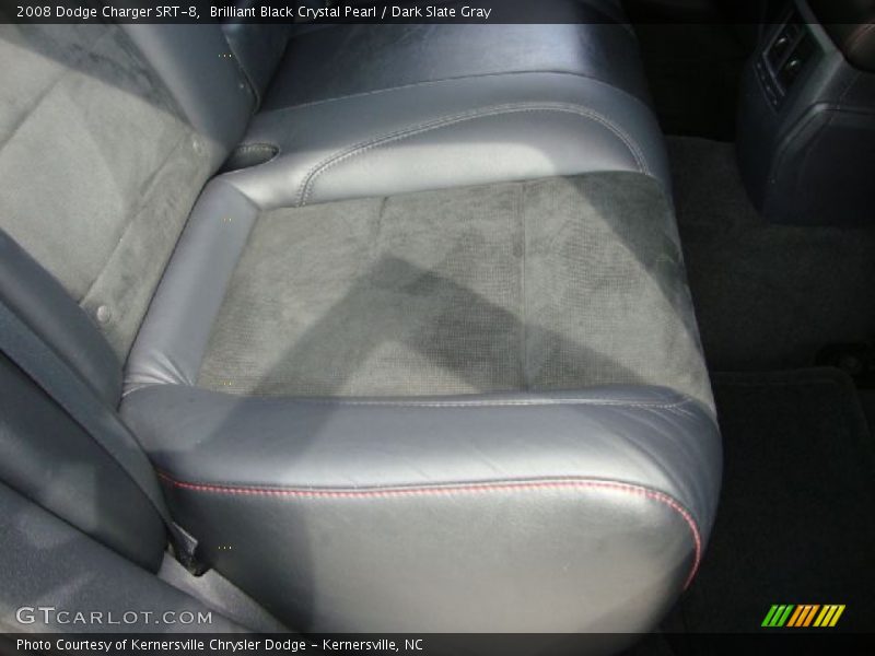 Brilliant Black Crystal Pearl / Dark Slate Gray 2008 Dodge Charger SRT-8