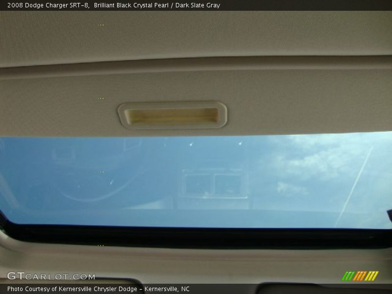 Brilliant Black Crystal Pearl / Dark Slate Gray 2008 Dodge Charger SRT-8