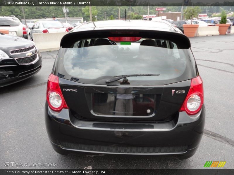 Carbon Black Metallic / Charcoal 2009 Pontiac G3