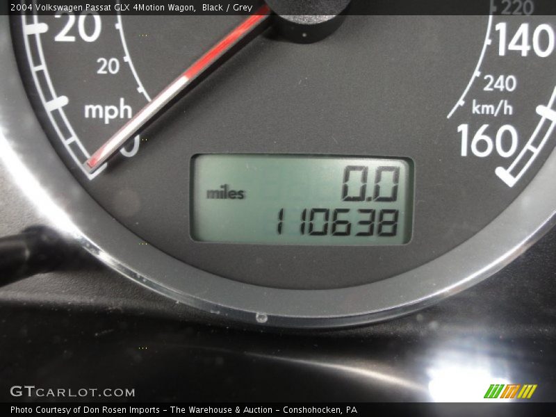 Black / Grey 2004 Volkswagen Passat GLX 4Motion Wagon