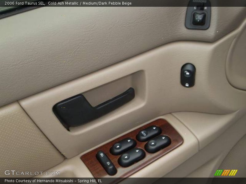 Gold Ash Metallic / Medium/Dark Pebble Beige 2006 Ford Taurus SEL