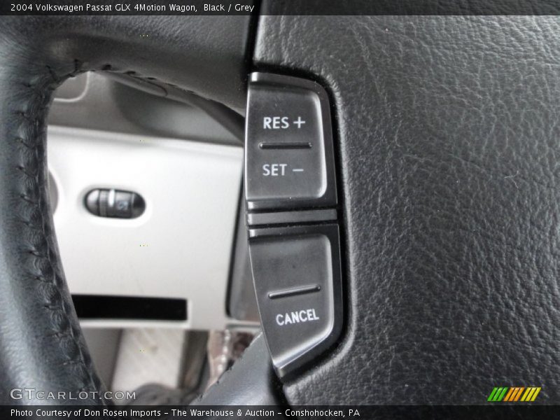Controls of 2004 Passat GLX 4Motion Wagon