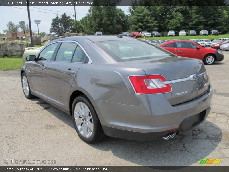 Sterling Grey / Light Stone 2011 Ford Taurus Limited
