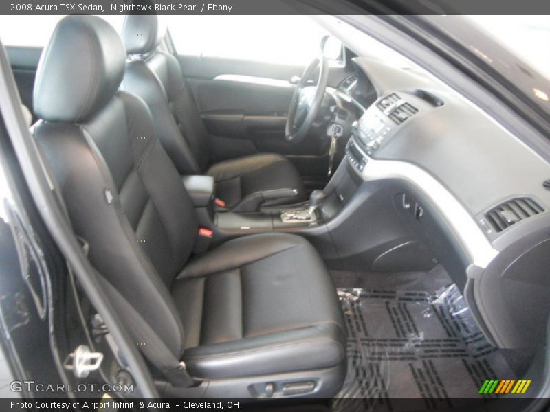Nighthawk Black Pearl / Ebony 2008 Acura TSX Sedan