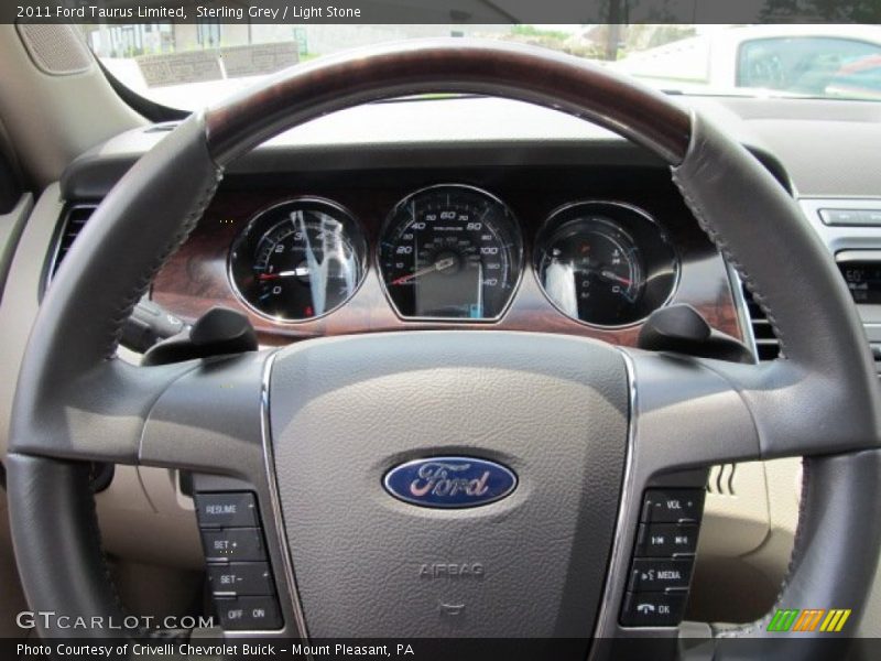 Sterling Grey / Light Stone 2011 Ford Taurus Limited