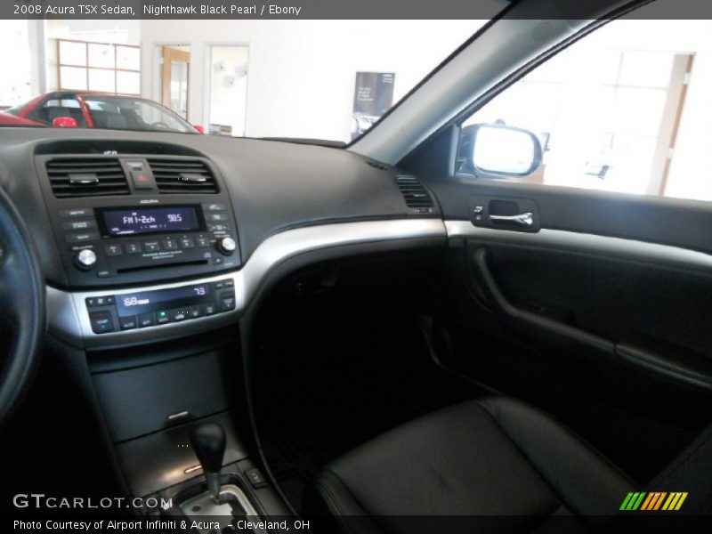Nighthawk Black Pearl / Ebony 2008 Acura TSX Sedan