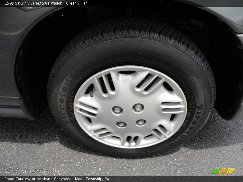 Green / Tan 1999 Saturn S Series SW1 Wagon
