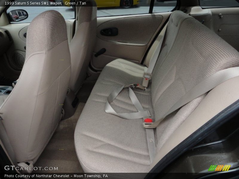 Green / Tan 1999 Saturn S Series SW1 Wagon