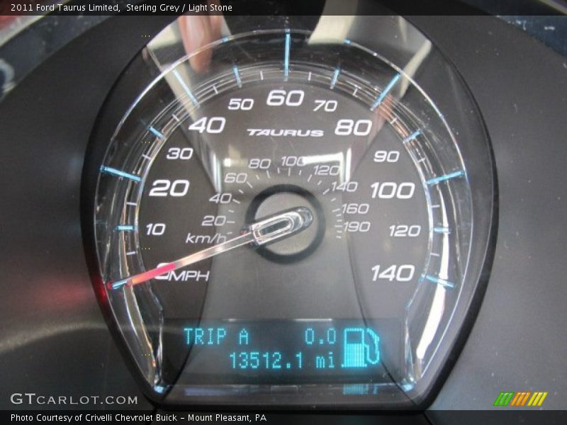 Sterling Grey / Light Stone 2011 Ford Taurus Limited