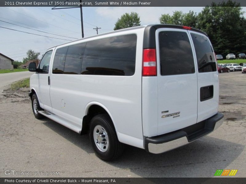  2011 Express LT 3500 Passenger Van Summit White