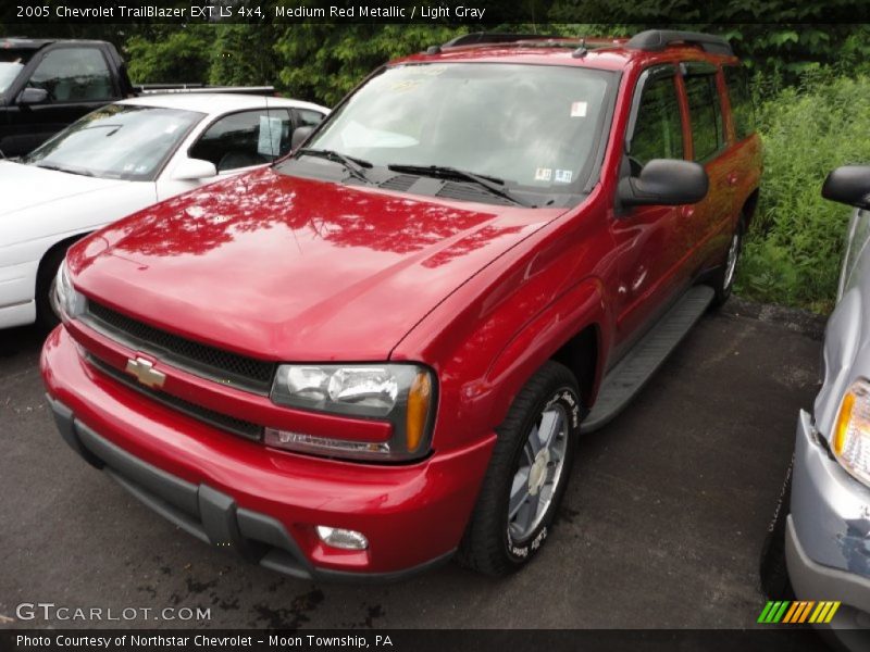 Medium Red Metallic / Light Gray 2005 Chevrolet TrailBlazer EXT LS 4x4