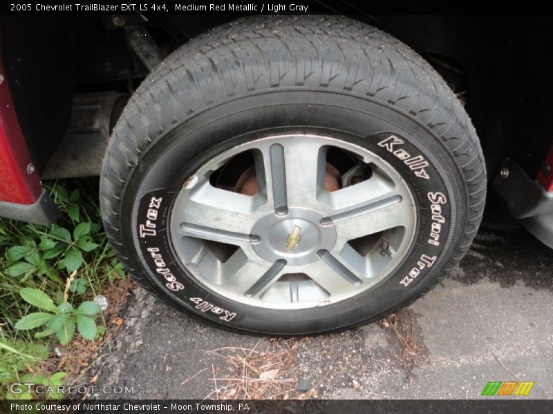 Medium Red Metallic / Light Gray 2005 Chevrolet TrailBlazer EXT LS 4x4