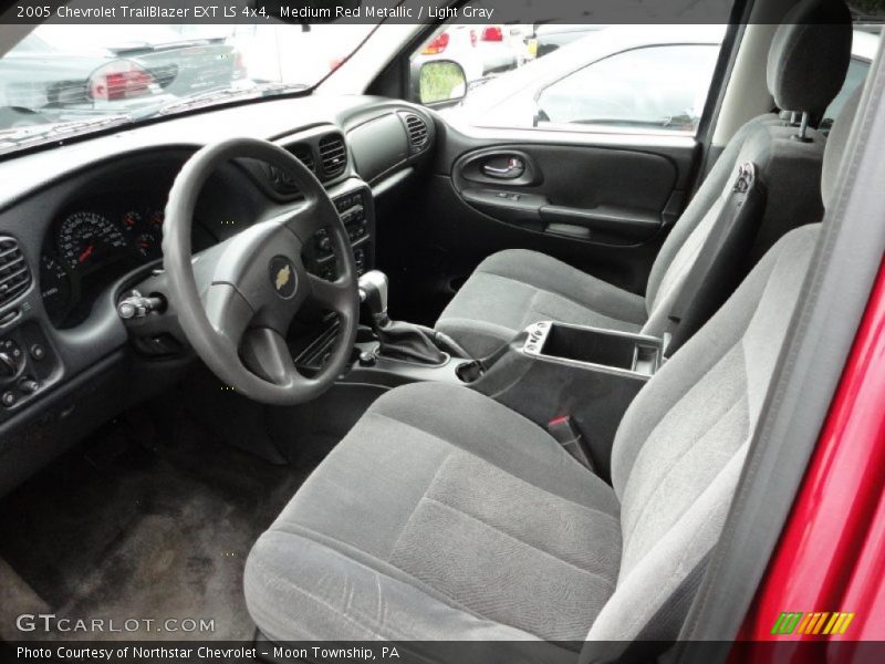 Medium Red Metallic / Light Gray 2005 Chevrolet TrailBlazer EXT LS 4x4