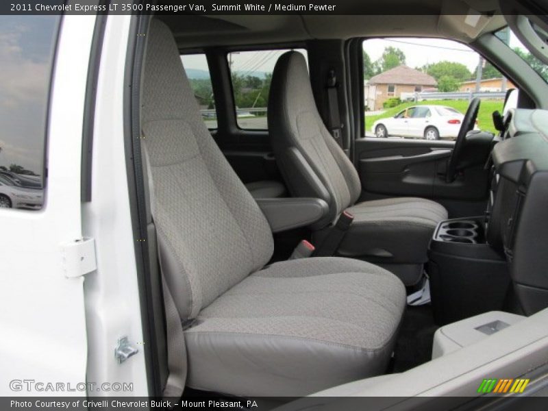  2011 Express LT 3500 Passenger Van Medium Pewter Interior