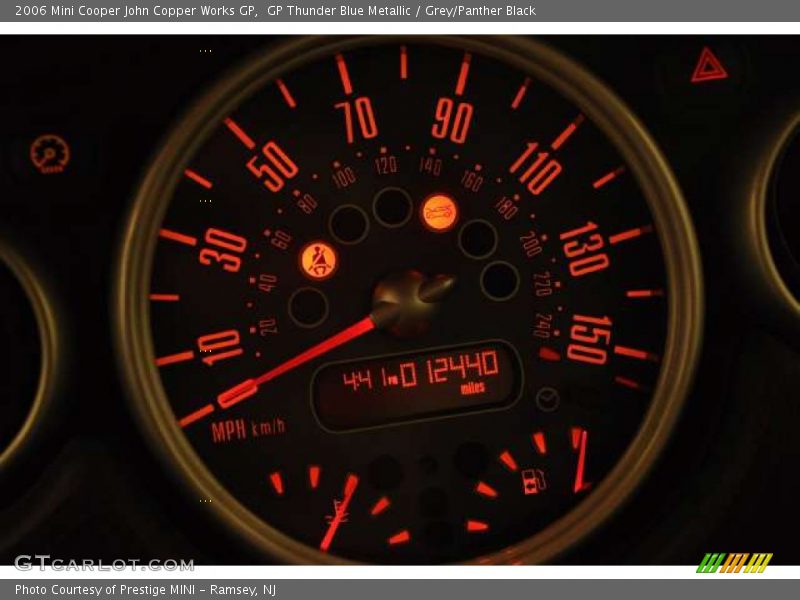  2006 Cooper John Copper Works GP John Copper Works GP Gauges