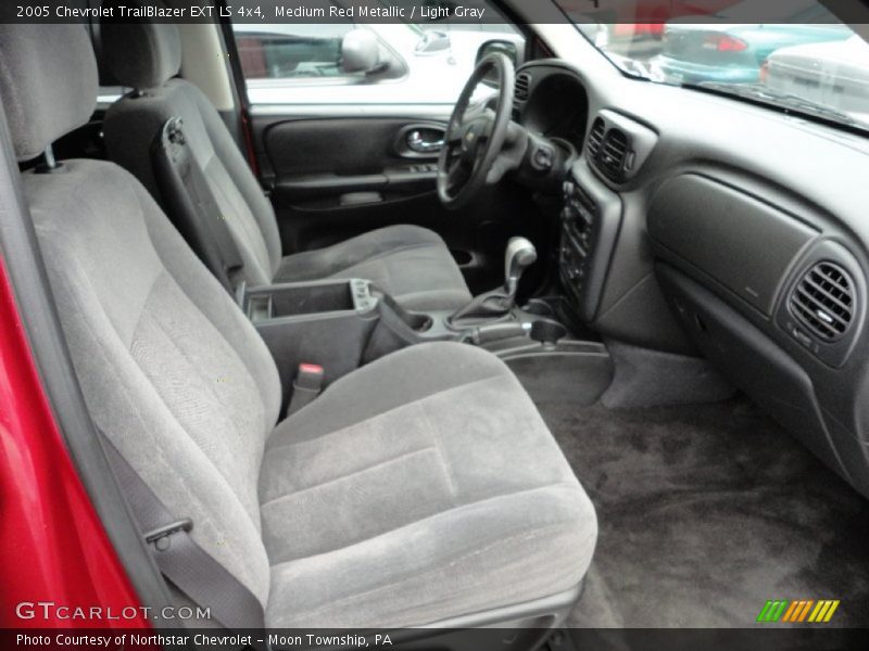 Medium Red Metallic / Light Gray 2005 Chevrolet TrailBlazer EXT LS 4x4