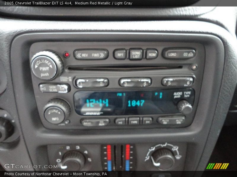 Medium Red Metallic / Light Gray 2005 Chevrolet TrailBlazer EXT LS 4x4
