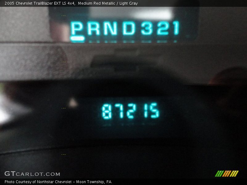 Medium Red Metallic / Light Gray 2005 Chevrolet TrailBlazer EXT LS 4x4