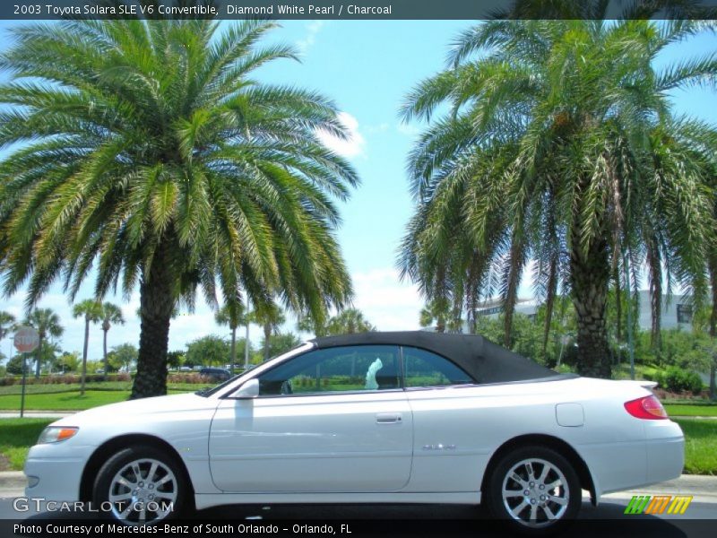  2003 Solara SLE V6 Convertible Diamond White Pearl