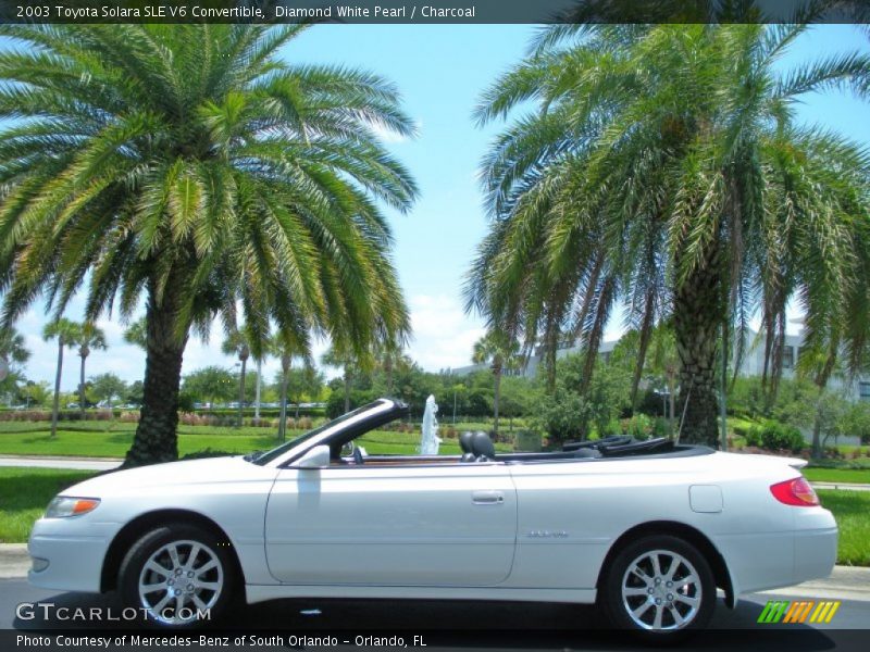  2003 Solara SLE V6 Convertible Diamond White Pearl