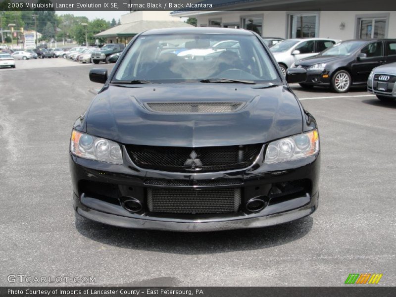 Tarmac Black / Black Alcantara 2006 Mitsubishi Lancer Evolution IX SE