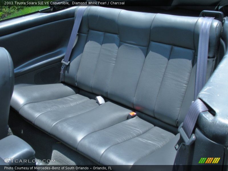  2003 Solara SLE V6 Convertible Charcoal Interior