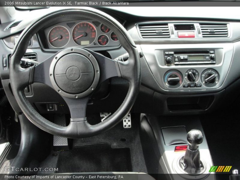 Dashboard of 2006 Lancer Evolution IX SE