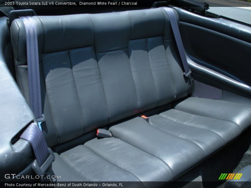  2003 Solara SLE V6 Convertible Charcoal Interior