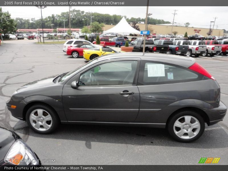 Liquid Grey Metallic / Charcoal/Charcoal 2005 Ford Focus ZX3 S Coupe
