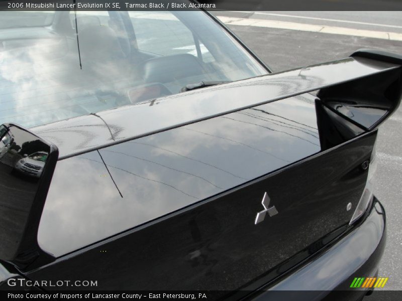 Tarmac Black / Black Alcantara 2006 Mitsubishi Lancer Evolution IX SE